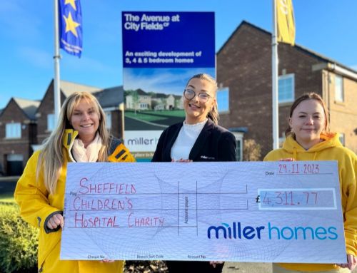 Yorkshire Housebuilding Team Raises Thousands For Sheffield Children’s Hospital