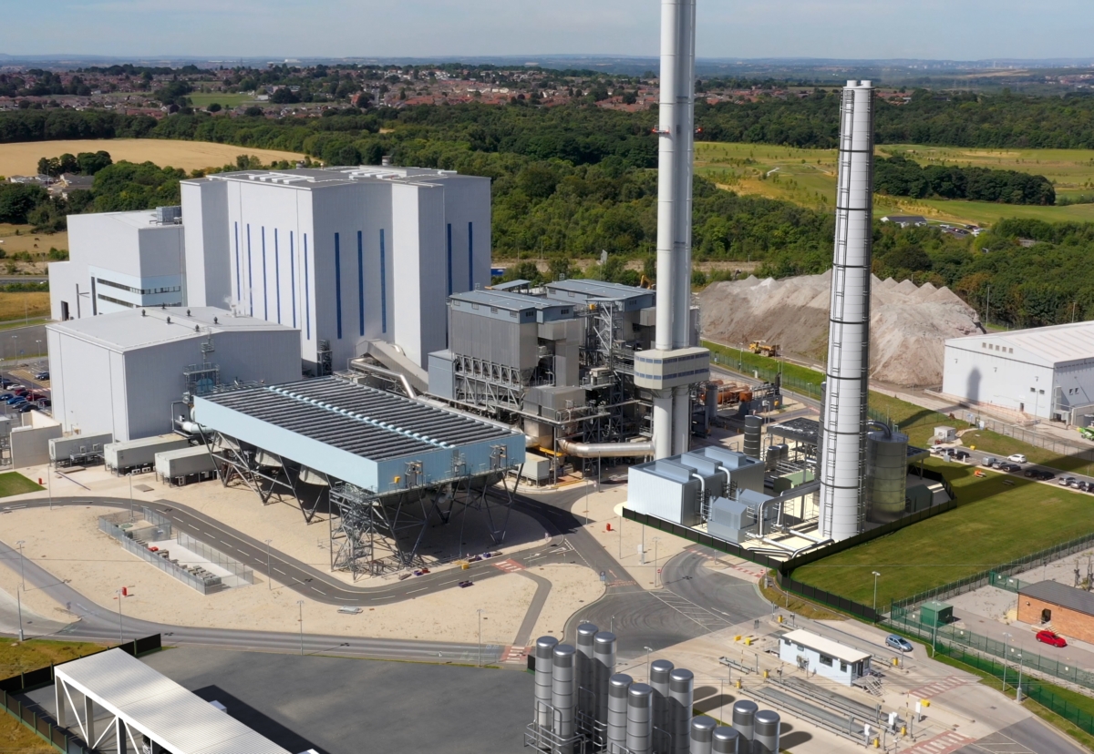 Construction Enquirer - £800m carbon capture plan for Ferrybridge waste site